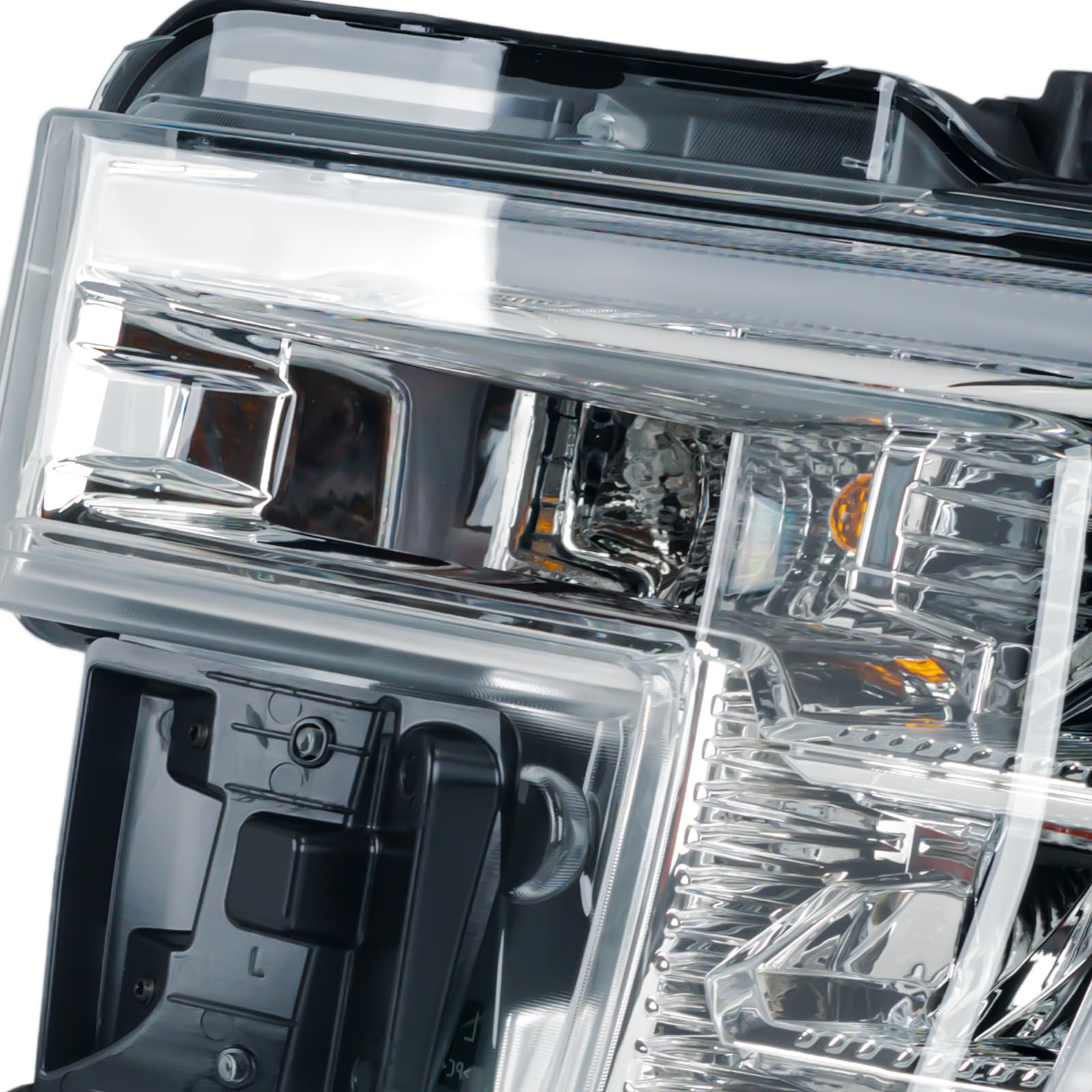 KARPAL LED Headlight Assembly Compatible with 2019-2021 GMC Sierra 1500 - Driver Side Left Replacement (GM2502495) w/ DRL - Perfect for Night Driving & Off-Road Adventures