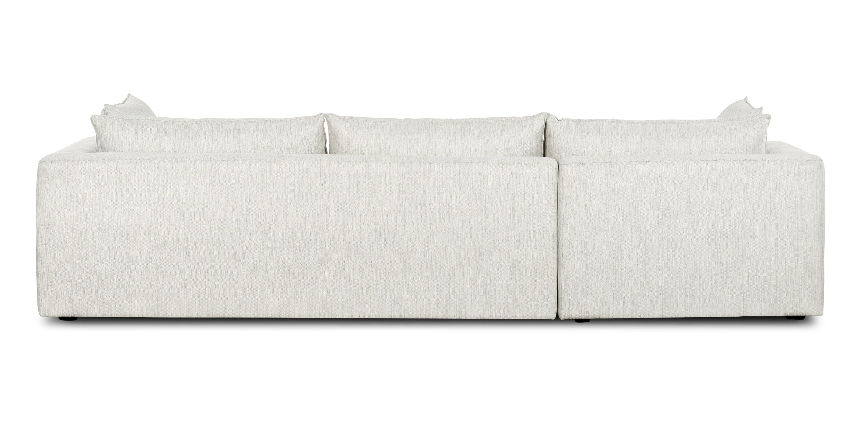 Modern Marcel Left Facing Sectional Sofa - L-Shaped Corner Couch for Living Room, Family Room & Home Theater | Comfortable Upholstered Fabric Sectional with Reversible Chaise