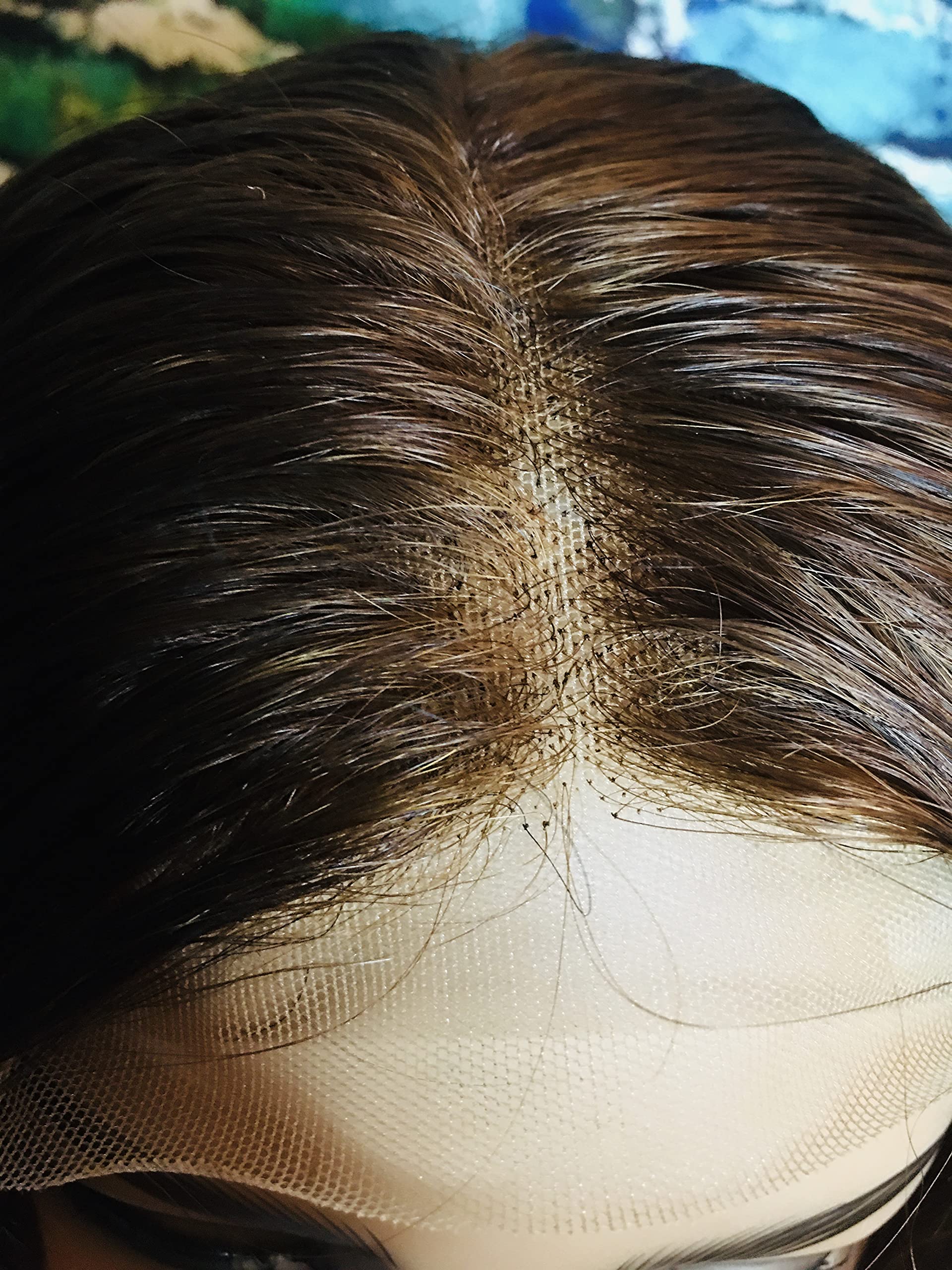 2Chique Boutique 4x4 Transparent Lace Human Hair Wig - Silky Straight 28 Inches in Chestnut Brown (#4) | Natural Look for Daily Wear, Cosplay & Special Occasions