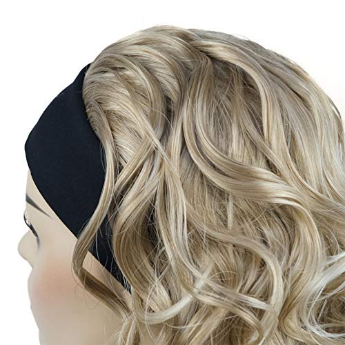Extra Long Curly Headband Wig for Women - Soft & Natural Looking Synthetic Hair - Perfect for Cosplay, Costume Parties & Daily Fashion