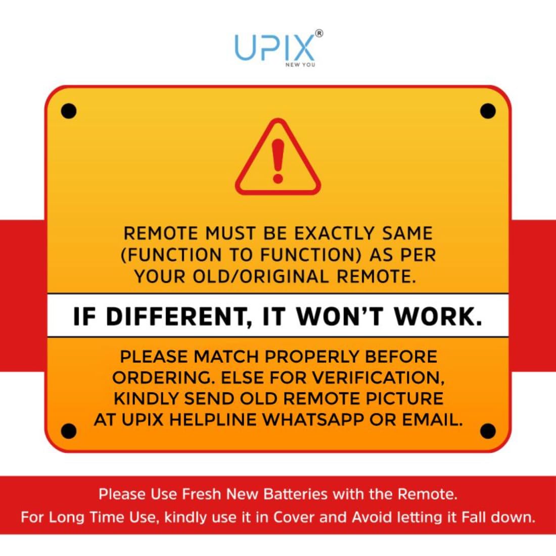 Upix URC77 Universal Remote Control for Samsung LCD/LED TVs - Replacement Remote Compatible with Multiple Samsung TV Models | Perfect for Home Entertainment & Smart TV Control