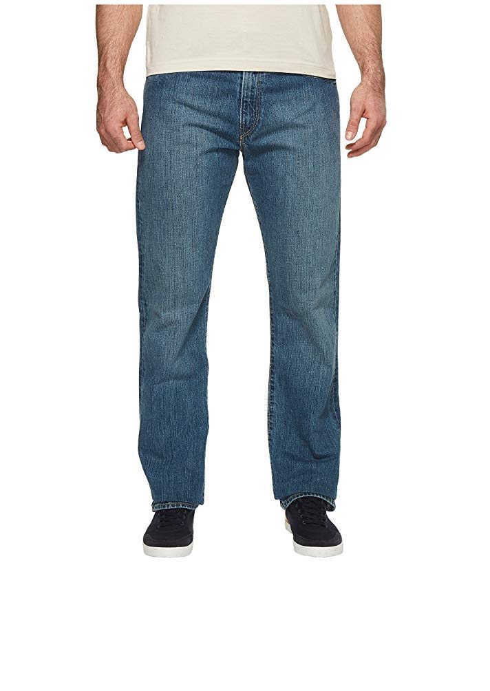 Polo Ralph Lauren Men's Big & Tall Hampton Straight Stanton Jeans 42Tx36 - Classic Denim Pants for Casual & Business Wear