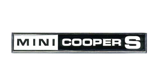 Genuine Mk3 Cooper S Badge - High-Quality Replacement Emblem for Mini Cooper S Models | Perfect for Car Enthusiasts & Customization Projects