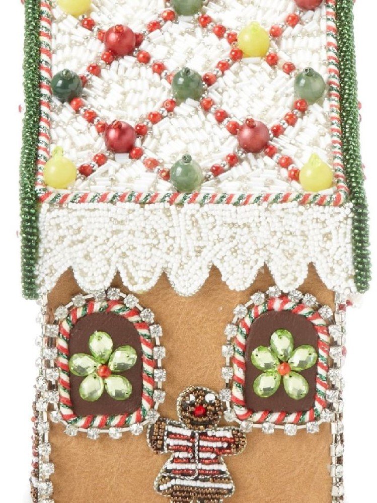 Mary Frances Gingerbread House Handbag - Christmas Themed Clutch Purse for Women, Holiday Party Accessory | Perfect for Festive Gatherings, Gift Exchanges & Winter Celebrations