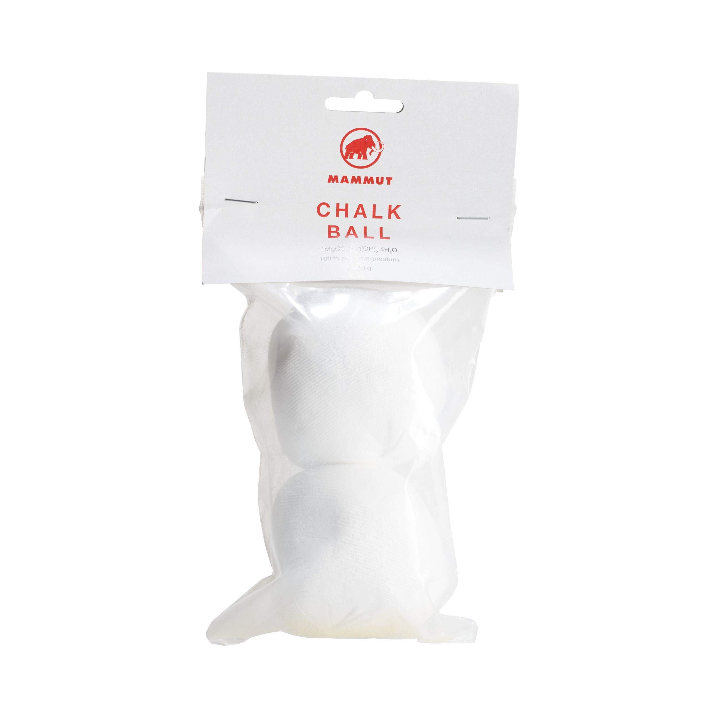 Mammut Chalk Ball for Rock Climbing & Bouldering - 2 Pack (40g Each) | Magnesium Carbonate Chalk for Better Grip | Ideal for Gym Training & Outdoor Climbing Adventures
