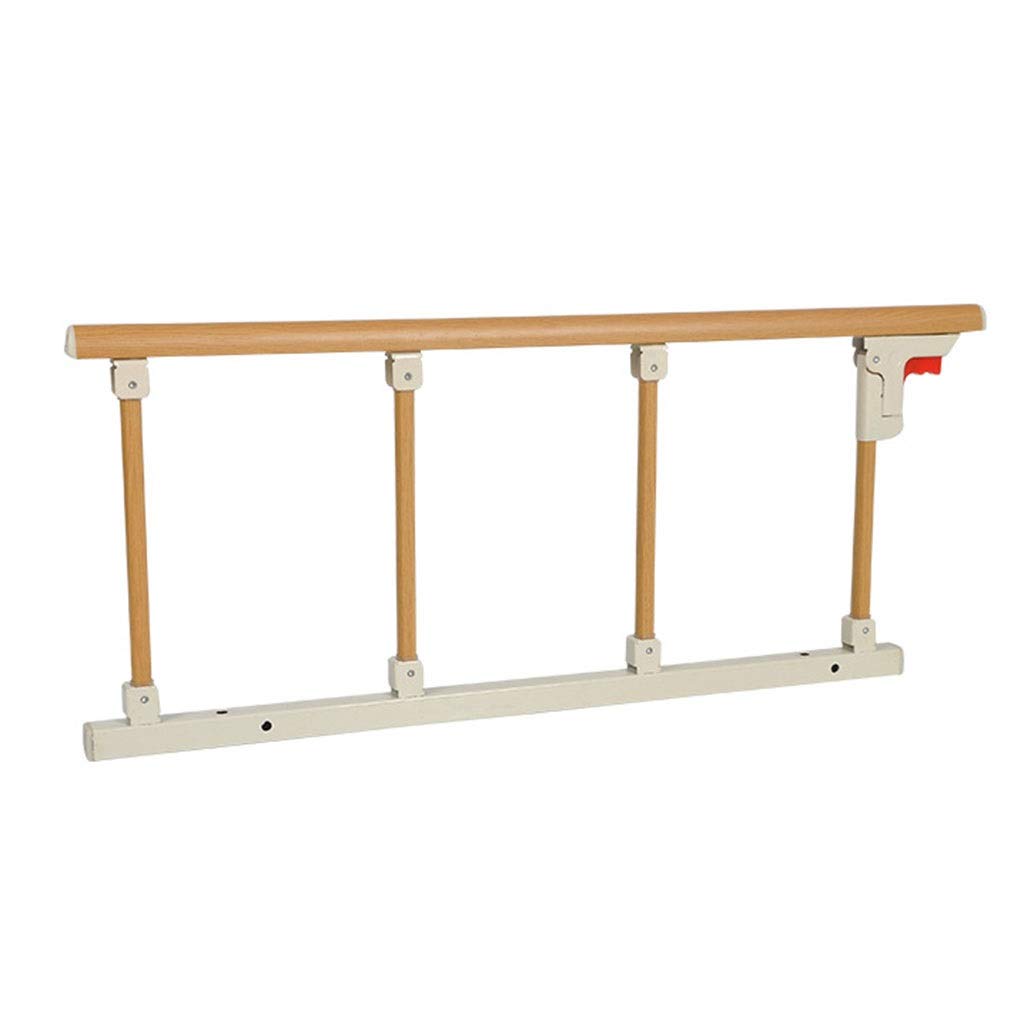 Aluminum Alloy Bed Rail Guard for Elderly & Kids - Foldable Safety Bedside Handrail for Wooden Beds, Assist Bar Handle for Seniors & Child Bed Bumper | Perfect for Home Care, Hospital Use & Preventing Falls