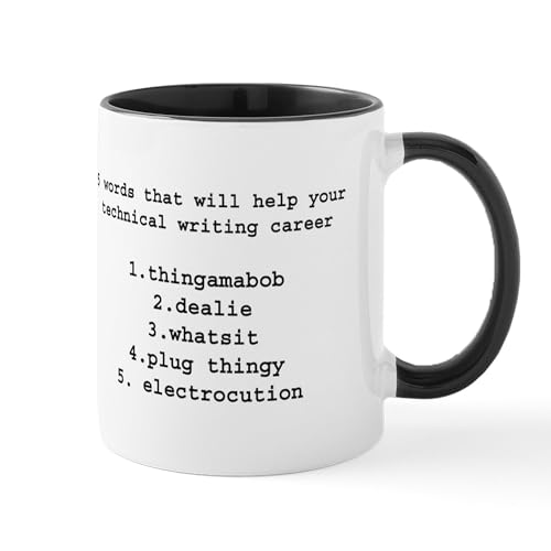 White/Black Inside - Technical Writers Mug