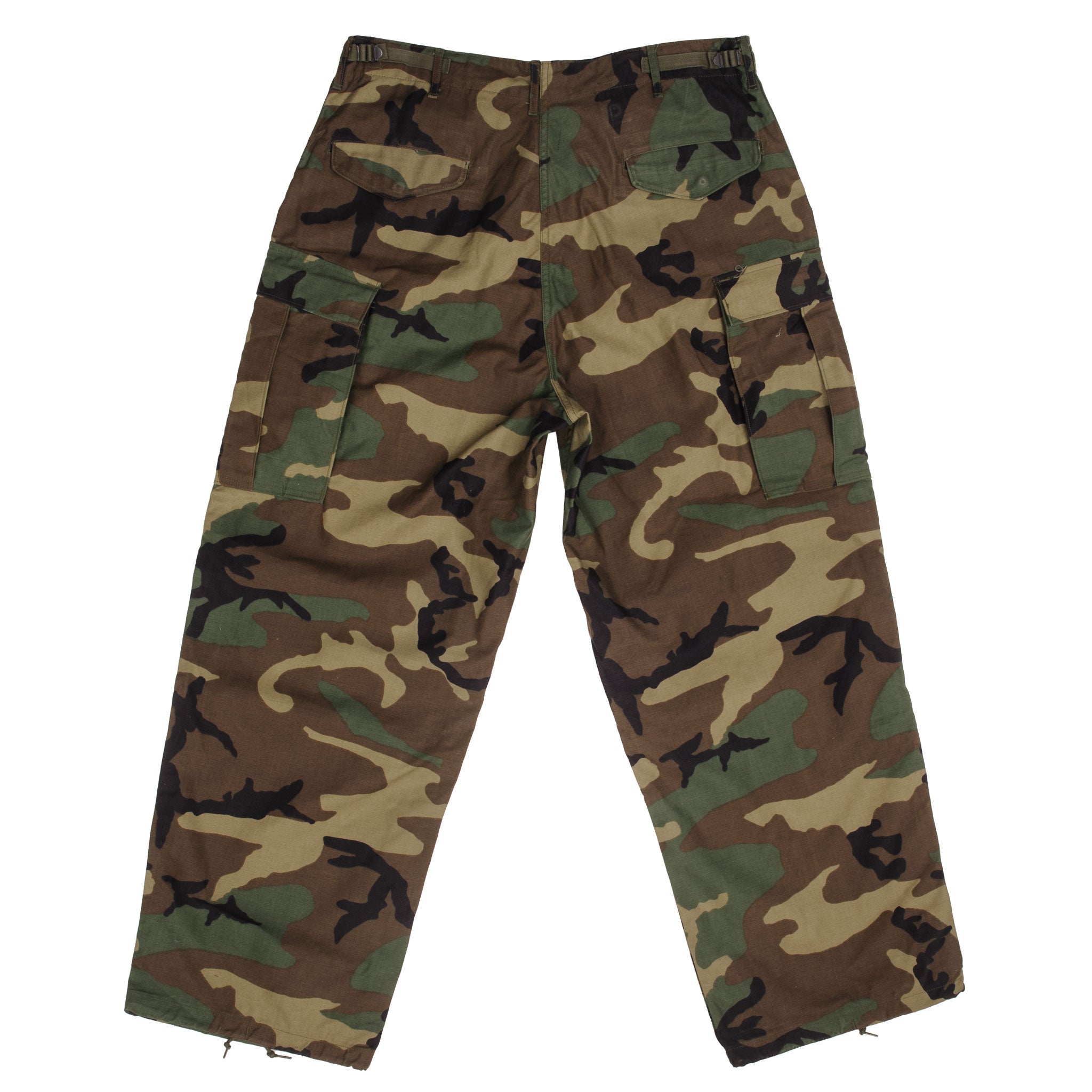 Vintage US Army M65 Woodland Camo Pants - 1989 Medium Regular Deadstock - Military Surplus Trousers for Outdoor Hunting & Tactical Use