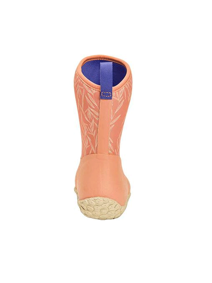Muck WM2 4WT Women's Muckster II Mid Boots - Waterproof Rubber Rain Boots for Outdoor, Gardening, Farm & Yard Work - Pink