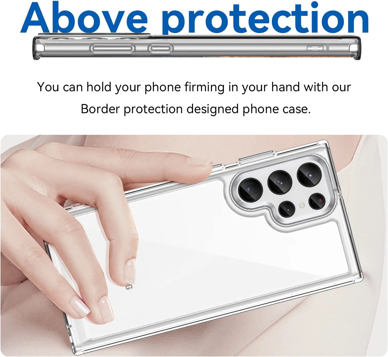 Samsung Galaxy S23 Ultra Case - Military Grade Shockproof Protective Cover with Drop Protection - Perfect for Outdoor, Travel & Daily Use