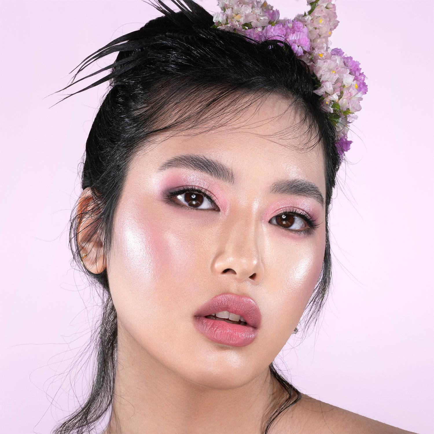 Mini Rose Eyeshadow Palette - 12 Pigmented Matte & Shimmer Shades for Day & Night Makeup Looks | Perfect for Bridal, Party & Everyday Wear