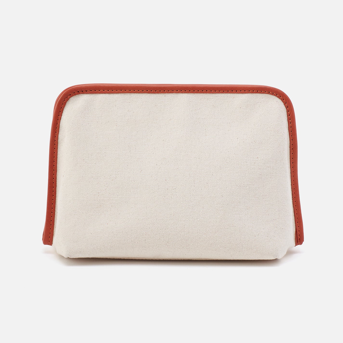 Large Canvas Cosmetic Pouch with Trompe L'oeil Design - Perfect for Travel, Makeup Storage & Organizing Beauty Essentials