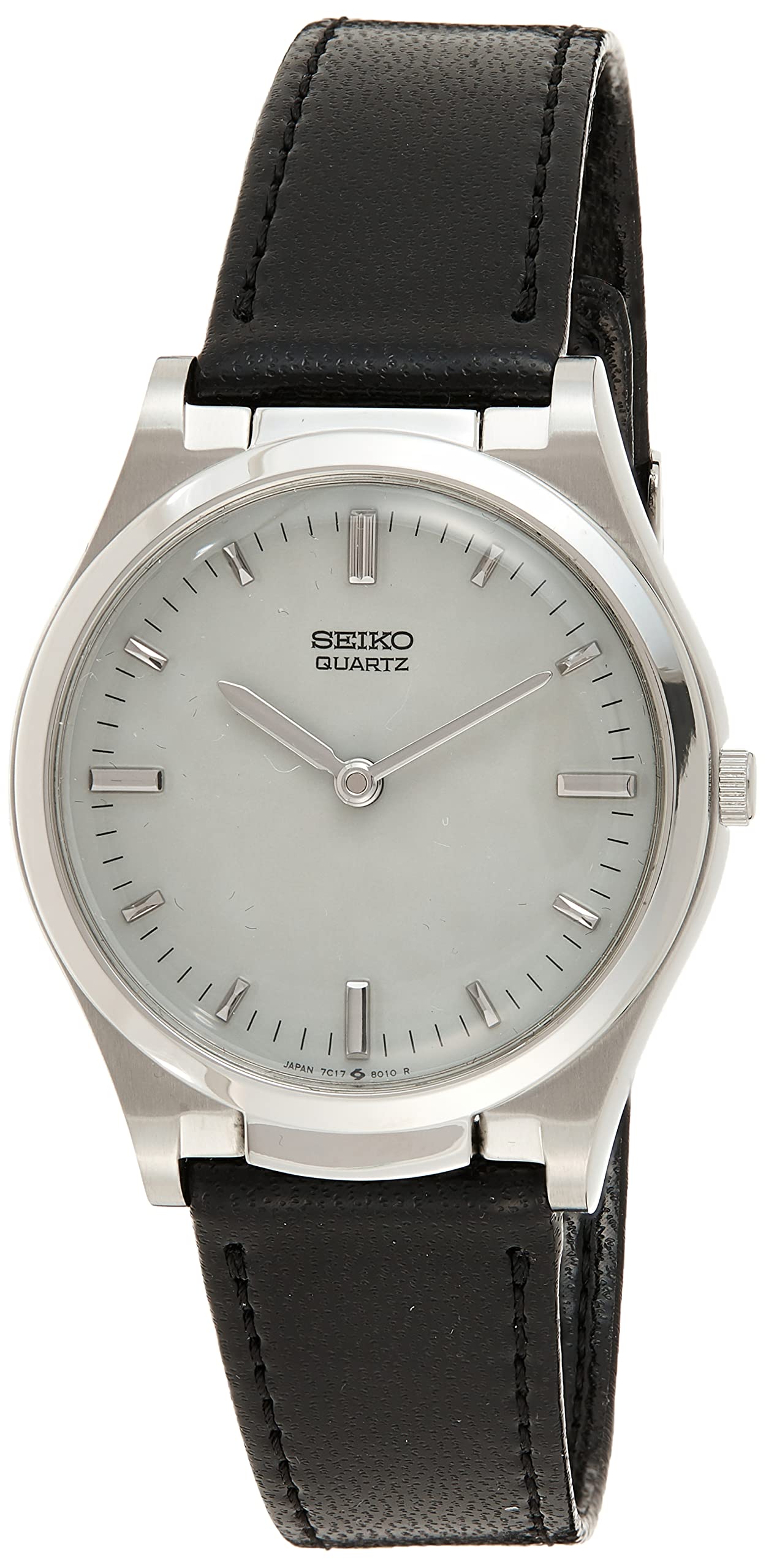 Seiko Men's S23159 Braille Strap Watch - Waterproof Analog Watch for Visually Impaired - Perfect for Daily Wear, Work & Special Occasions