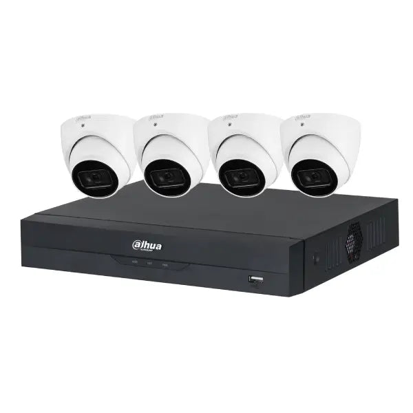 Dahua 8MP 4K Security Camera System, 8 Channel NVR Surveillance Kit with Night Vision & Motion Detection (Model DH-K8084T) - Ideal for Home, Office & Business Security Monitoring