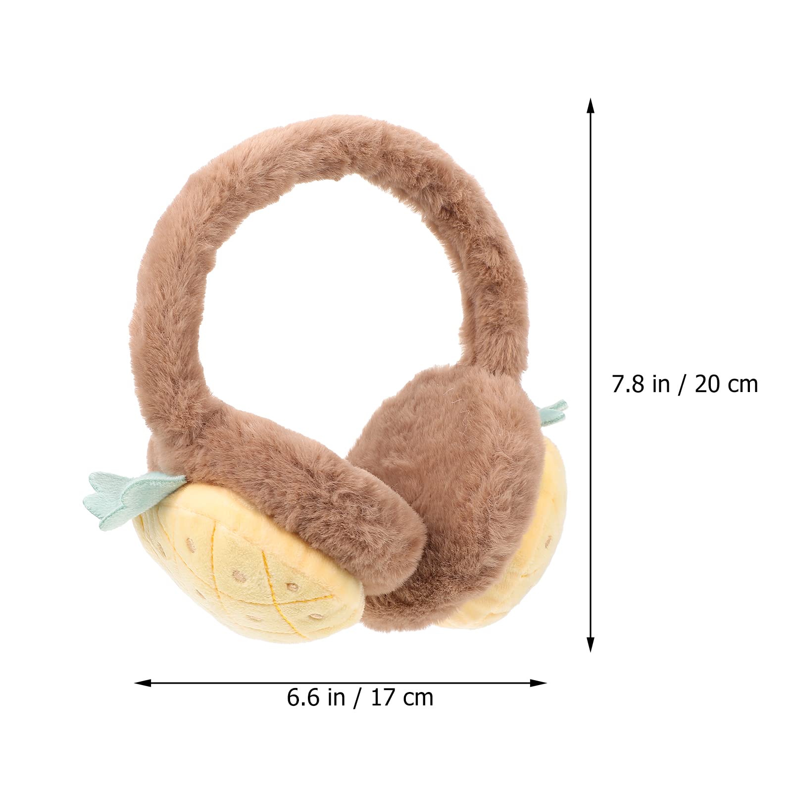 Heallily 2-Pack Plush Winter Ear Warmers for Women & Girls – Soft Fleece Earmuffs for Cold Weather, Outdoor Sports, and Daily Winter Use