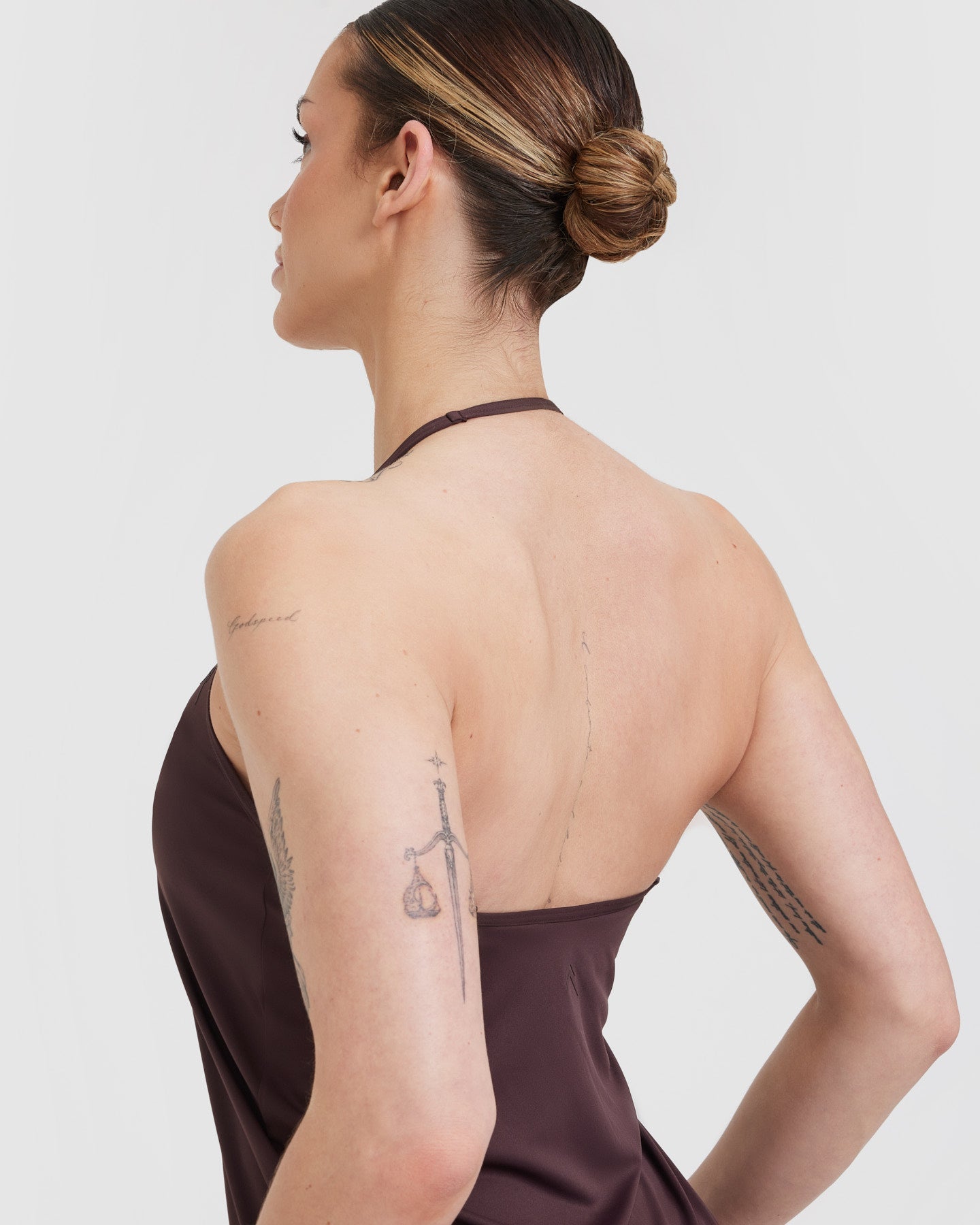 Go To Strappy Loose Vest in Plum Brown - Trendy Summer Layering Piece for Beach, Music Festivals & Casual Outings