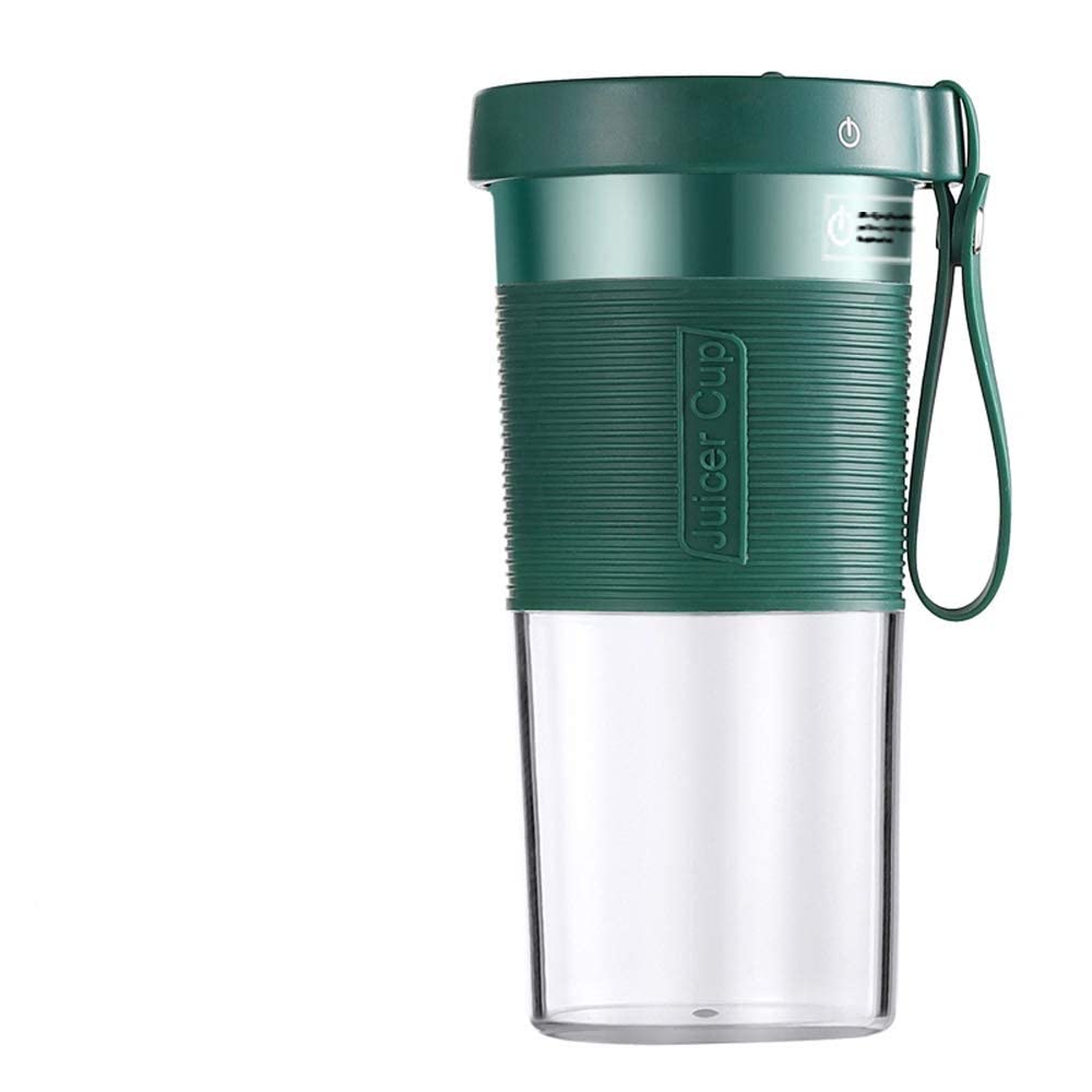 TOPCHANCES Portable Blender - Premium USB Rechargeable Mini Personal Blender for Smoothies, Juices & Shakes | Cordless Travel Blender for Home, Office, Gym & Outdoor Use | BPA-Free & Easy to Clean (Green)