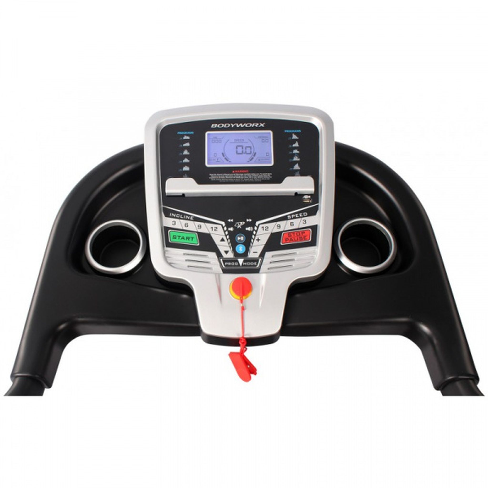 Bodyworx Challenger 150 Treadmill - Foldable Electric Running Machine for Home Gym, Cardio Workout & Fitness Training - Perfect for Small Spaces & Indoor Exercise