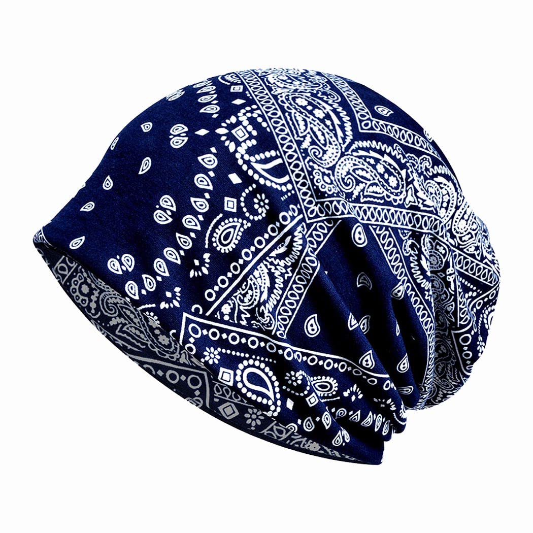CAKURE Women's Chemo Headwear - Soft Cancer Headband, Slouchy Beanie & Sleep Cap Turban for Women - Comfortable Head Cover for Chemotherapy, Post-Surgery & Everyday Use