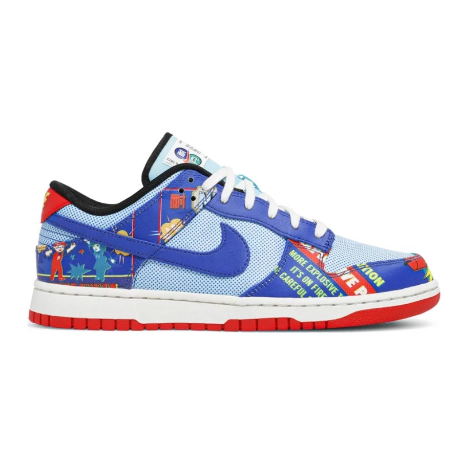 Nike Dunk Low Chinese New Year Firecracker Multicolor Sneakers - Limited Edition Basketball Shoes for Men & Women - Perfect for Streetwear, Casual Outfits, and Festive Celebrations