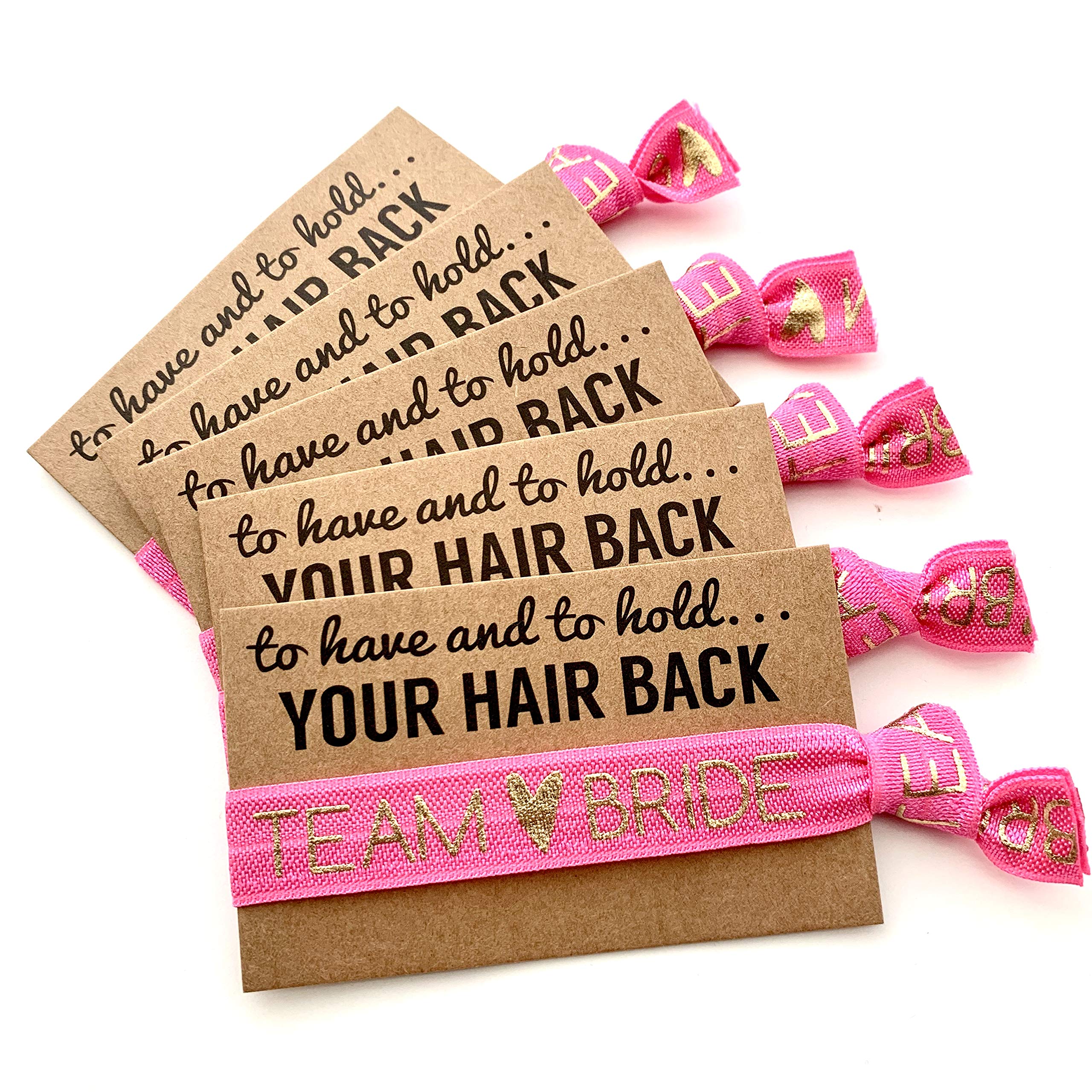 Final Fiesta Favors - Bachelorette Party Hair Tie Set of 3 - Perfect for Bridal Showers, Girls Night Out & Wedding Party Favors