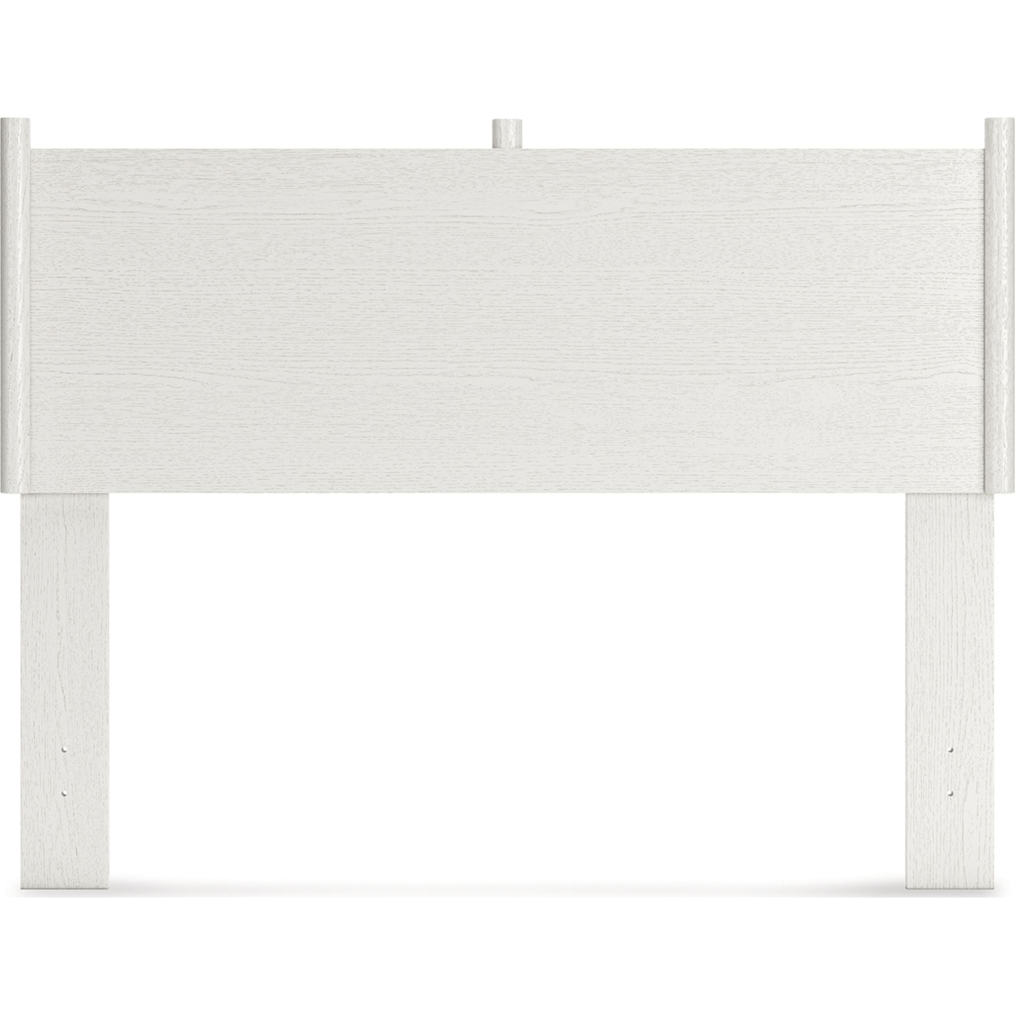 Aprilyn Full Panel Headboard - White Upholstered Bed Frame Headboard for Queen & King Size Beds | Modern Bedroom Decor & Home Styling