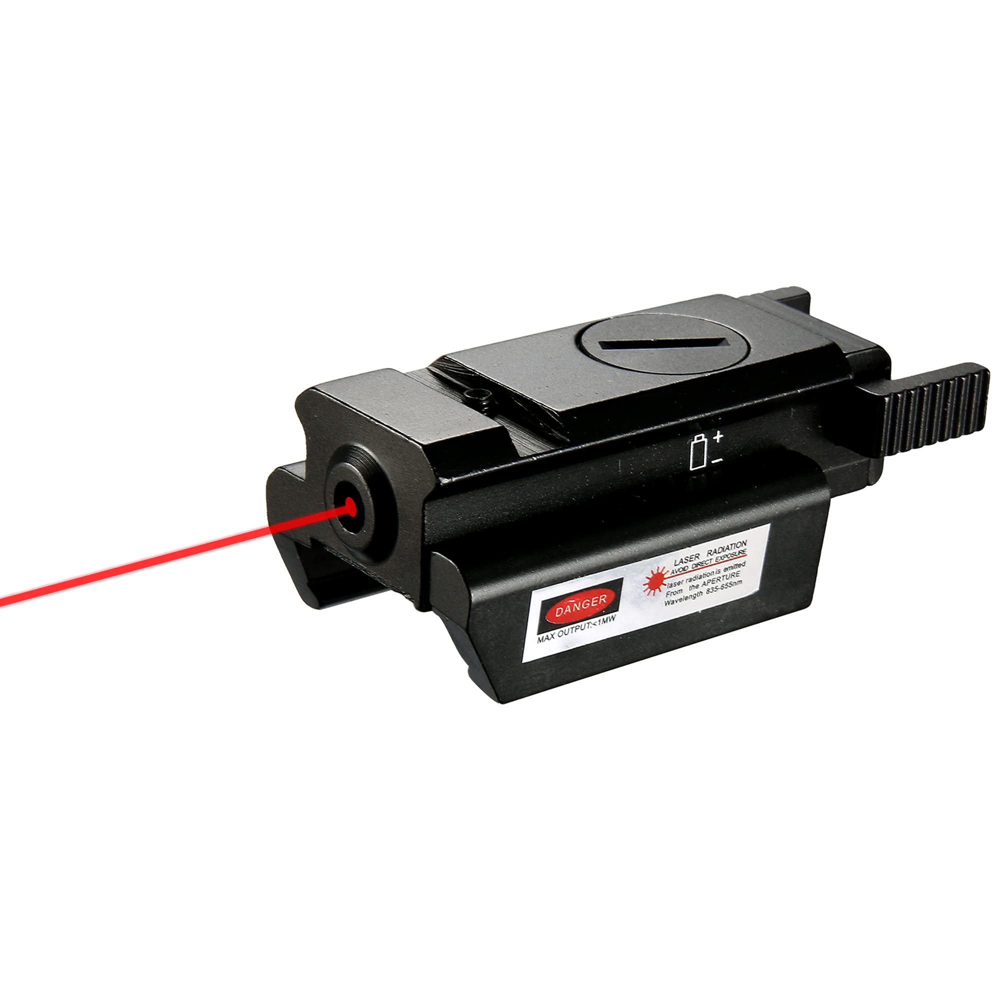 IRON JIA'S Compact 20mm Tactical Picatinny Rail Weaver Red Dot Sight - Laser Gun Sight for Pistols (Battery Not Included) | Perfect for Target Shooting, Home Defense & Outdoor Hunting