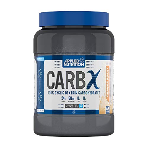 Applied Nutrition Carb X Orange Burst 1200g - High-Performance Carb Supplement for Athletes & Fitness Enthusiasts - Ideal for Pre/Post Workout & Energy Boosting