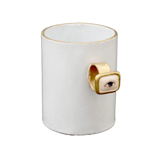 Serena Left Eye Ring Mug - Unique Anime Inspired Coffee Cup for Fans - Perfect for Tea, Coffee, or Hot Chocolate at Home, Office, or Gifts