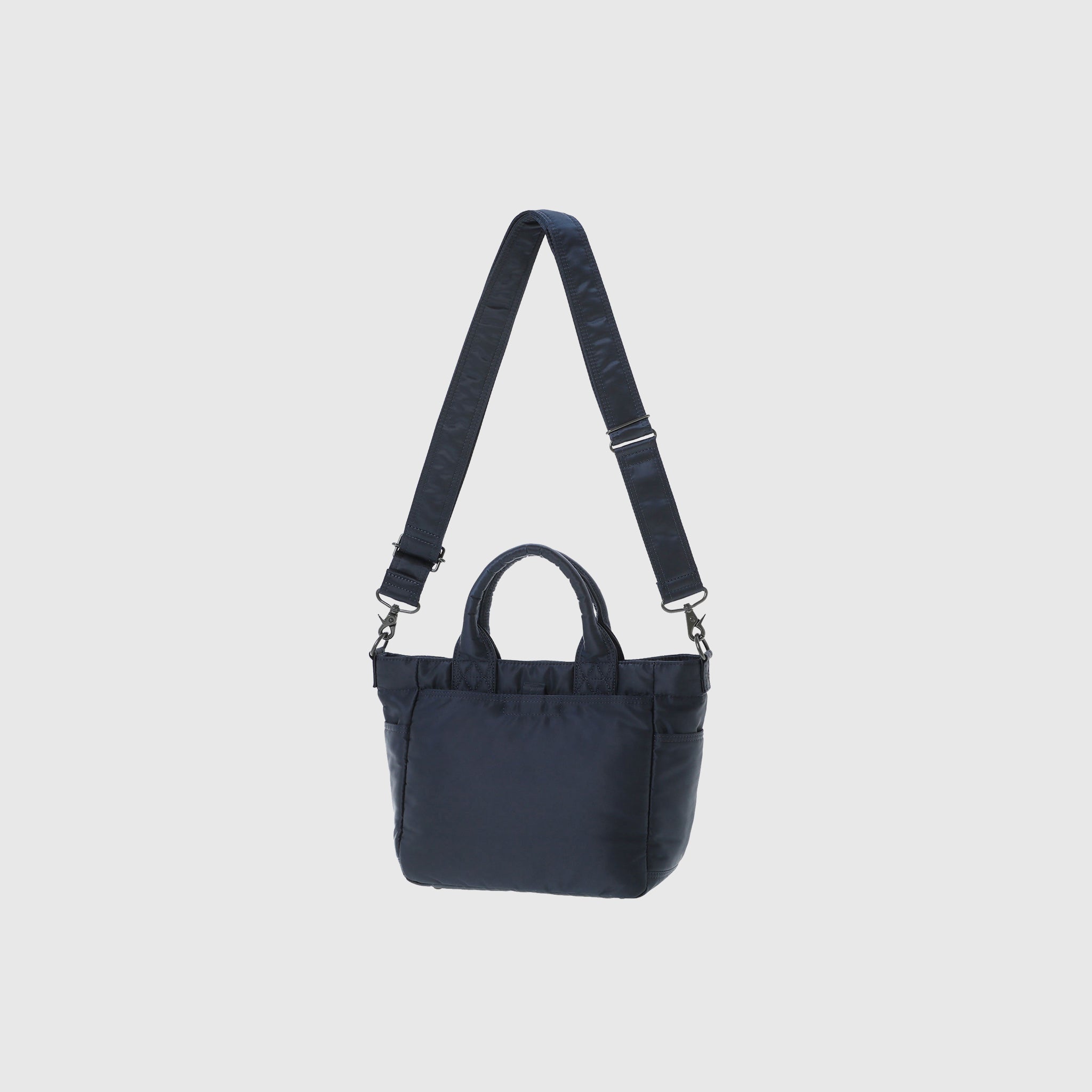 Durable Waterproof Tanker Tote Bag - Heavy Duty Nylon Shopping Bag for Work, Gym & Travel - Large Capacity Carryall with Reinforced Handles (Black) - Perfect for Commuting, Groceries & Outdoor Activities