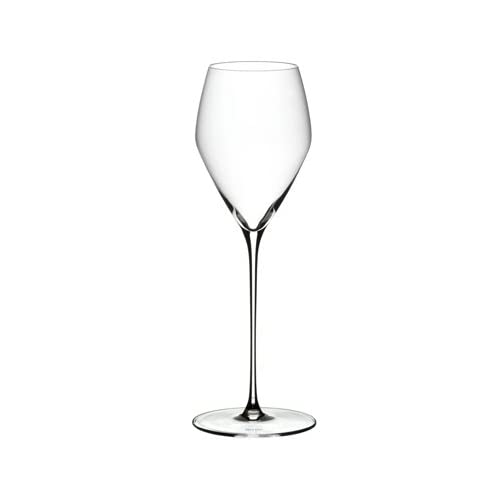 Riedel Veloce Champagne Flutes Set of 2 with Microfiber Polishing Cloth - Premium Crystal Wine Glasses for Champagne, Prosecco & Sparkling Wine - Perfect for Weddings, Anniversaries & Romantic Dinners