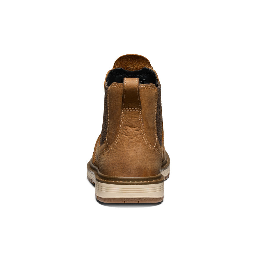 Women's San Jose Chelsea 90° Heel Boots - Soft Toe Comfortable Work Boots for Women | Belgian/Gum Sole | Perfect for Construction, Warehouse & Outdoor Jobs