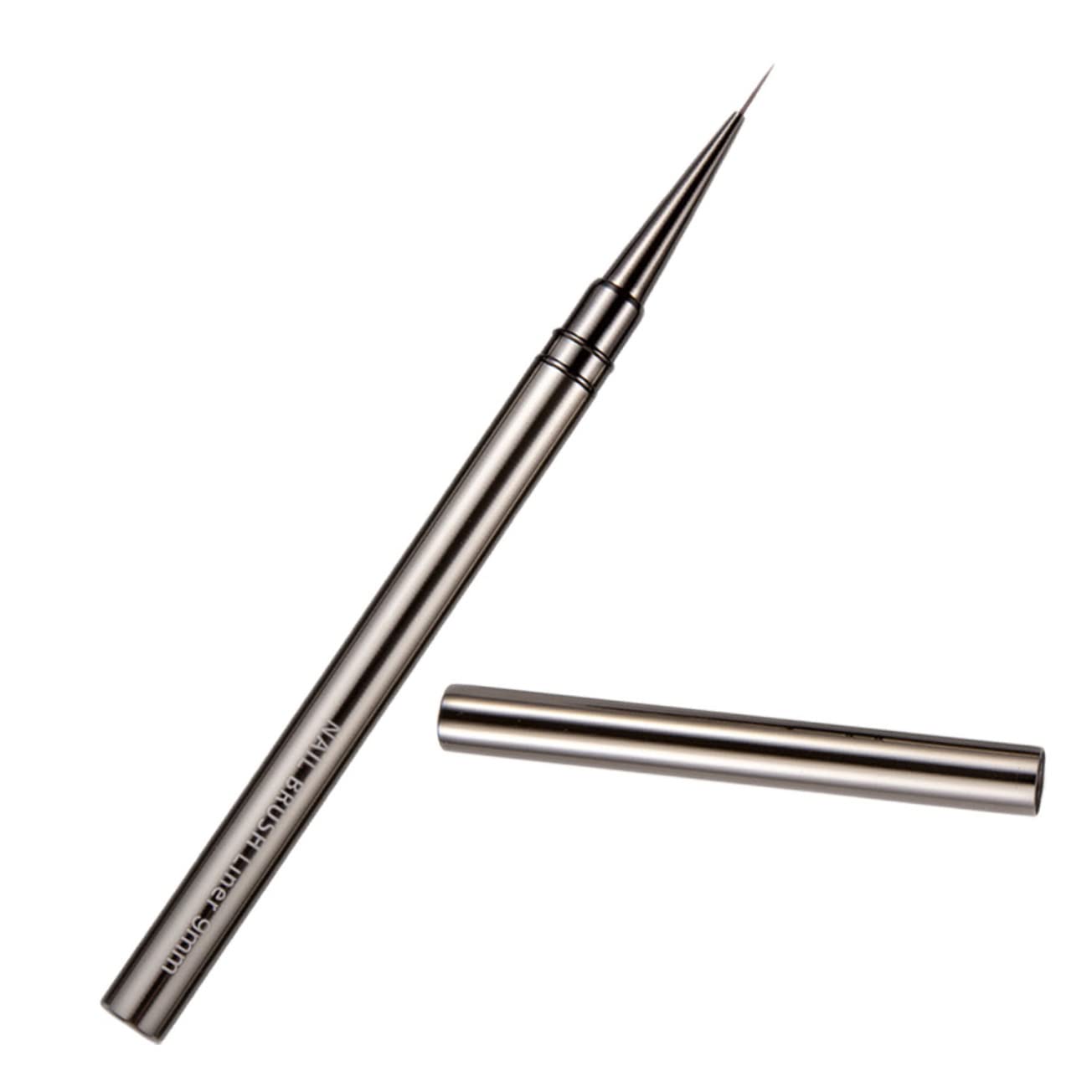 3pcs Minkissy Nail Art Drawing Pen Set - Ultra Fine Metal Tip Manicure Brush for Gel Polish & Eyeliner | Professional Nail Liner Tools for Salon & Home DIY Nail Designs