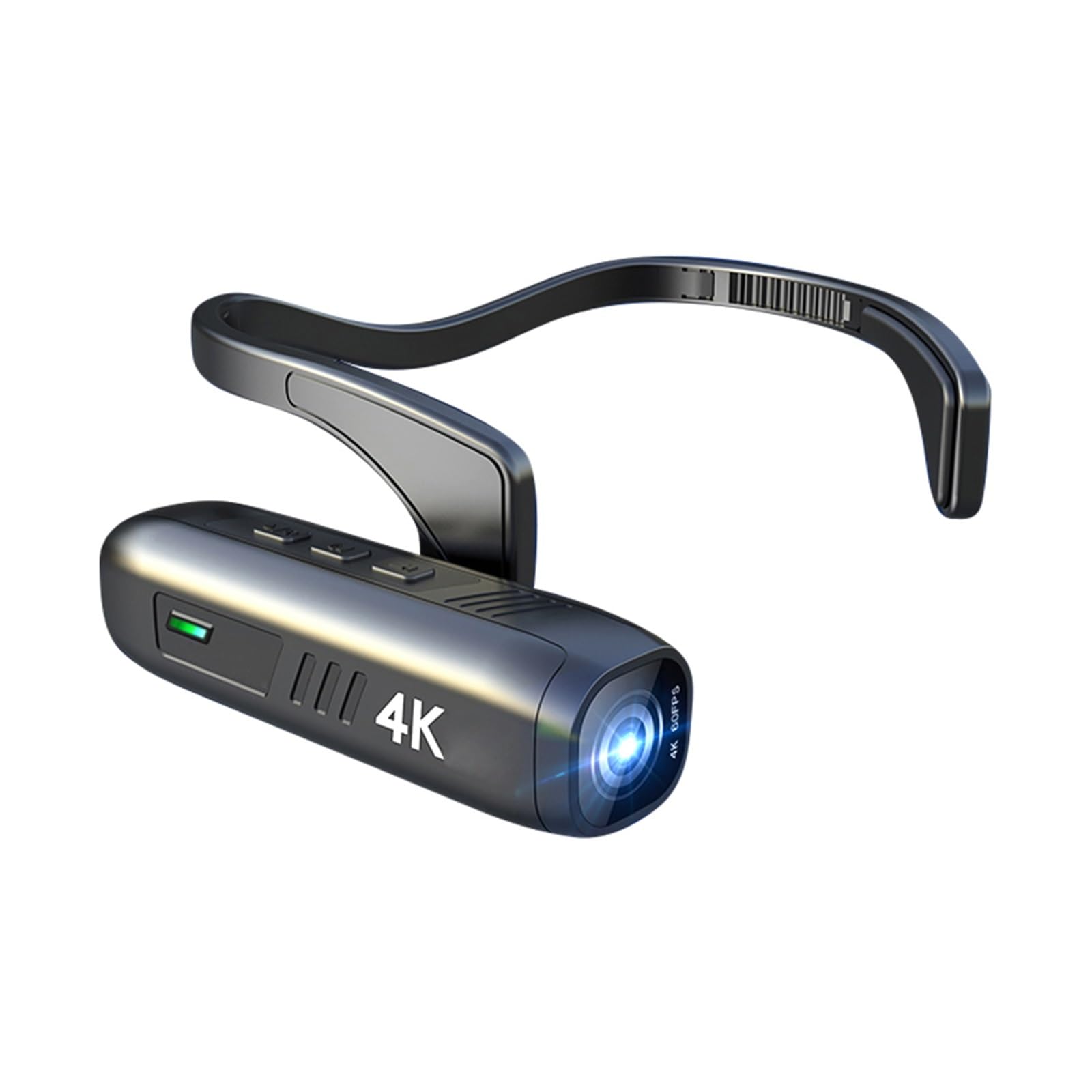 WiFi Sports Action Camera - 4K HD Wearable Head Mounted Video Camera with Anti-Shake & 256GB Card for Vlogging, YouTube, Cycling, Skiing & Outdoor Adventures