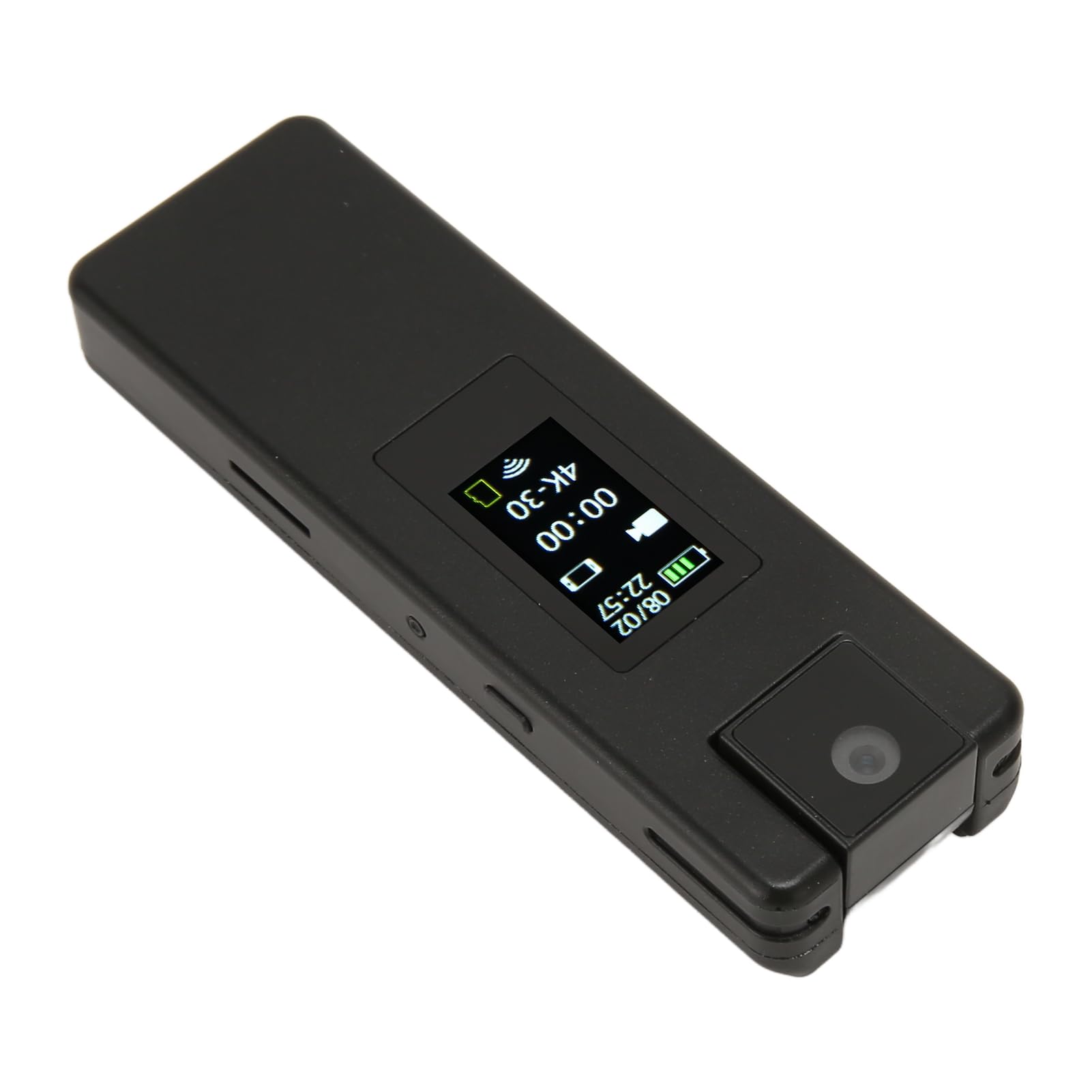 Huairdum Body Worn Camera - Wireless ABS Sports Action Camera for Cycling, Running & Outdoor Adventures | HD Video Recording, Compact & Durable Design