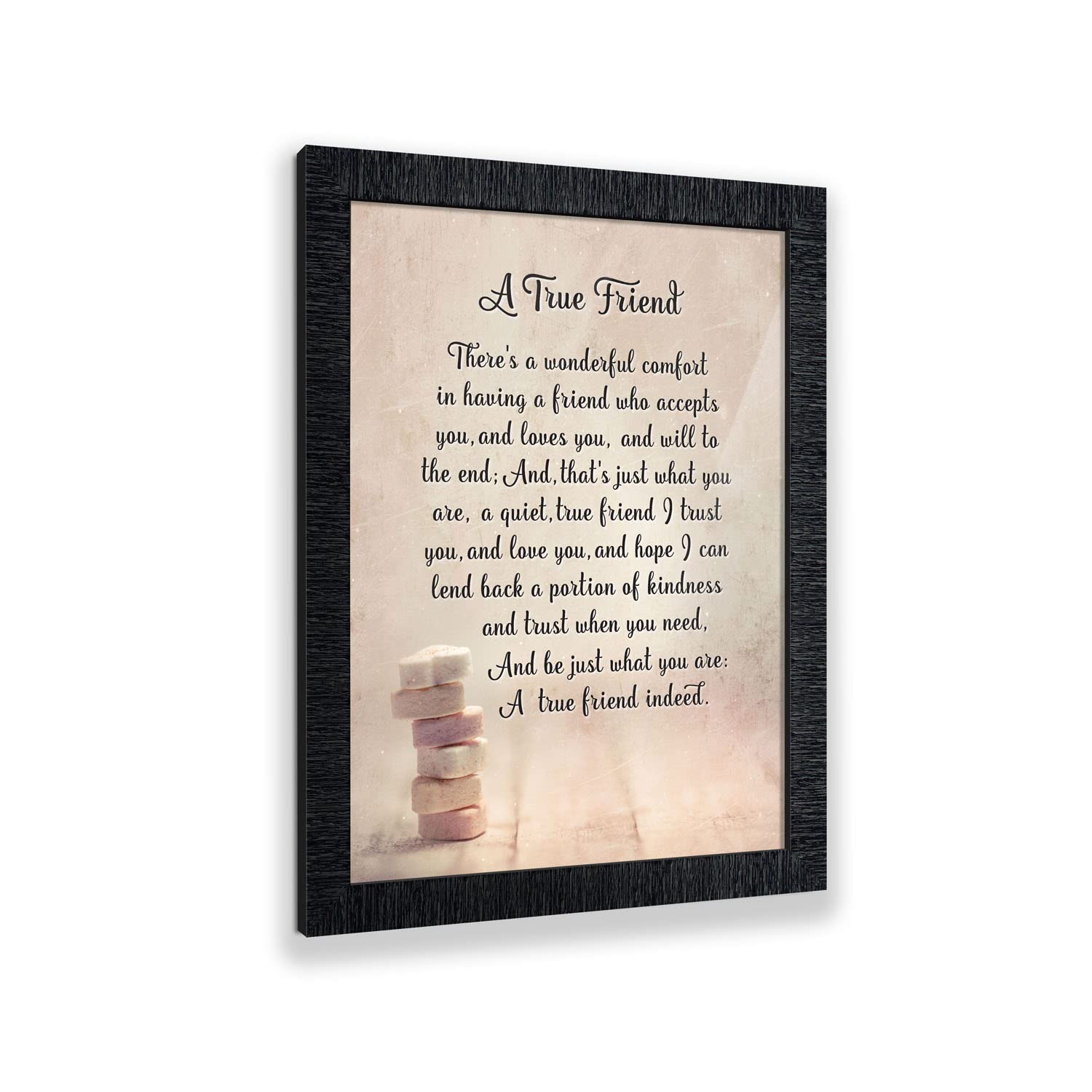 Best Friends Picture Frame for Women - Elegant Home Décor Gift for Her, Bestie, Sister | Perfect for Birthdays, Anniversaries, Housewarming & Friendship Day Gifts (Crossroads Home Décor 2121CH)