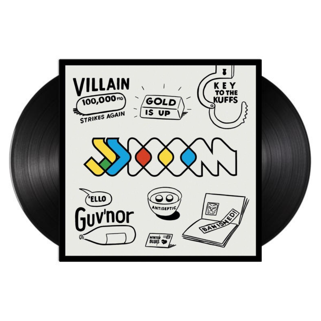 Key to The Kuffs (2xLP) - Limited Edition Vinyl Record | Hip Hop Album by JJ DOOM | Perfect for Music Collectors & Vinyl Enthusiasts - Great for Home Listening, Gifts & DJ Sets