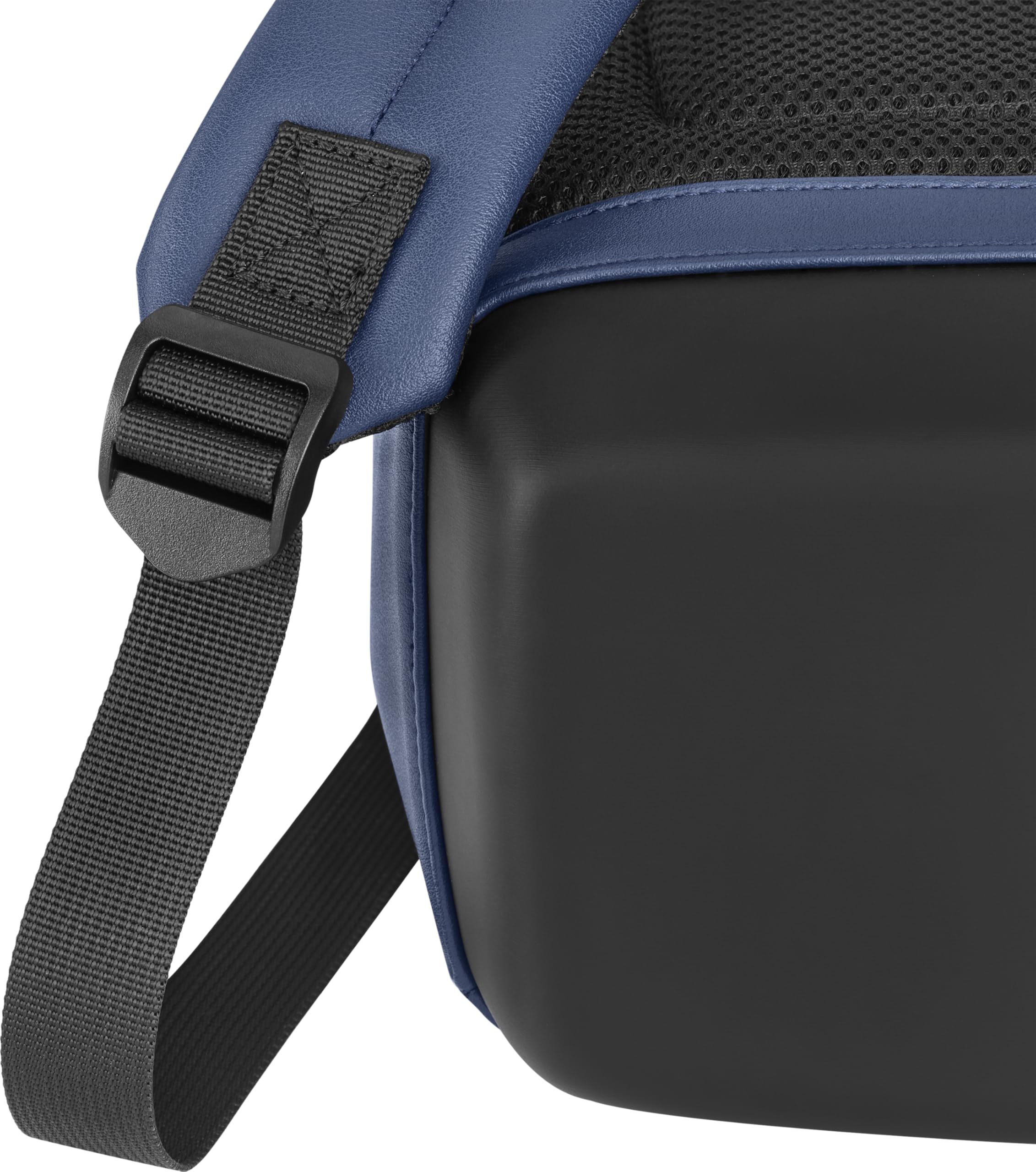 Moleskine Classic 2.0 Small Backpack 14 Inch Laptop Backpack for Women & Men - Water-Resistant Sapphire Blue Daypack for Work, School, Travel & Commuting