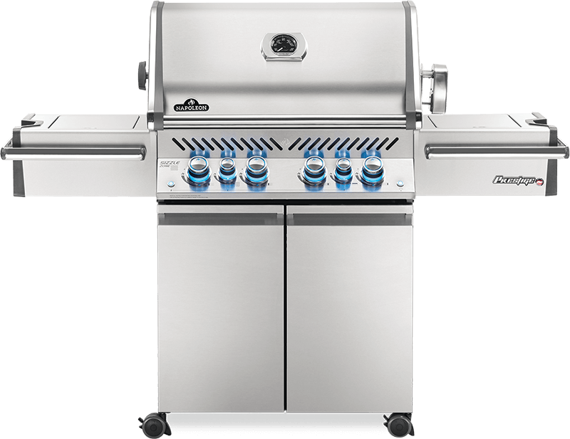 Napoleon Prestige Pro 500 RSIB Gas Grill - Premium Stainless Steel Outdoor BBQ Grill for Backyard, Patio & Tailgating | Perfect for Grilling, Smoking & Entertaining