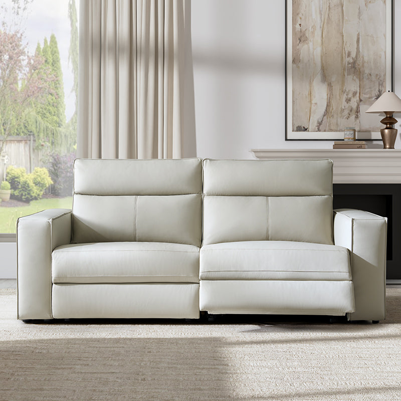EliteNest Smart Modular Sofa with Power Recliners - Easy Assembly, Customizable Living Room Furniture for Modern Home & Entertainment Spaces