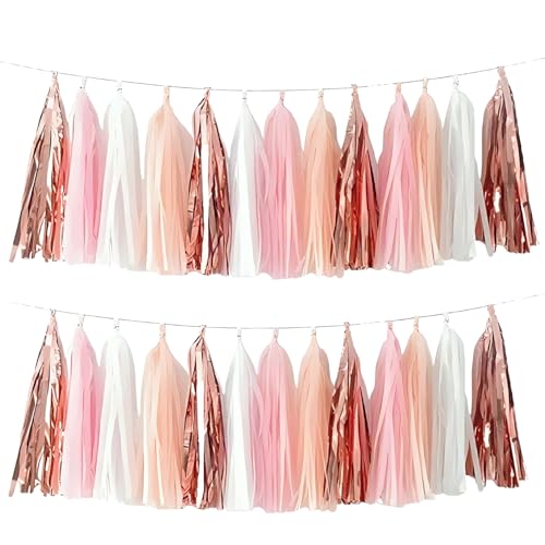 Rose Gold/Light Pink/Peach Color/White