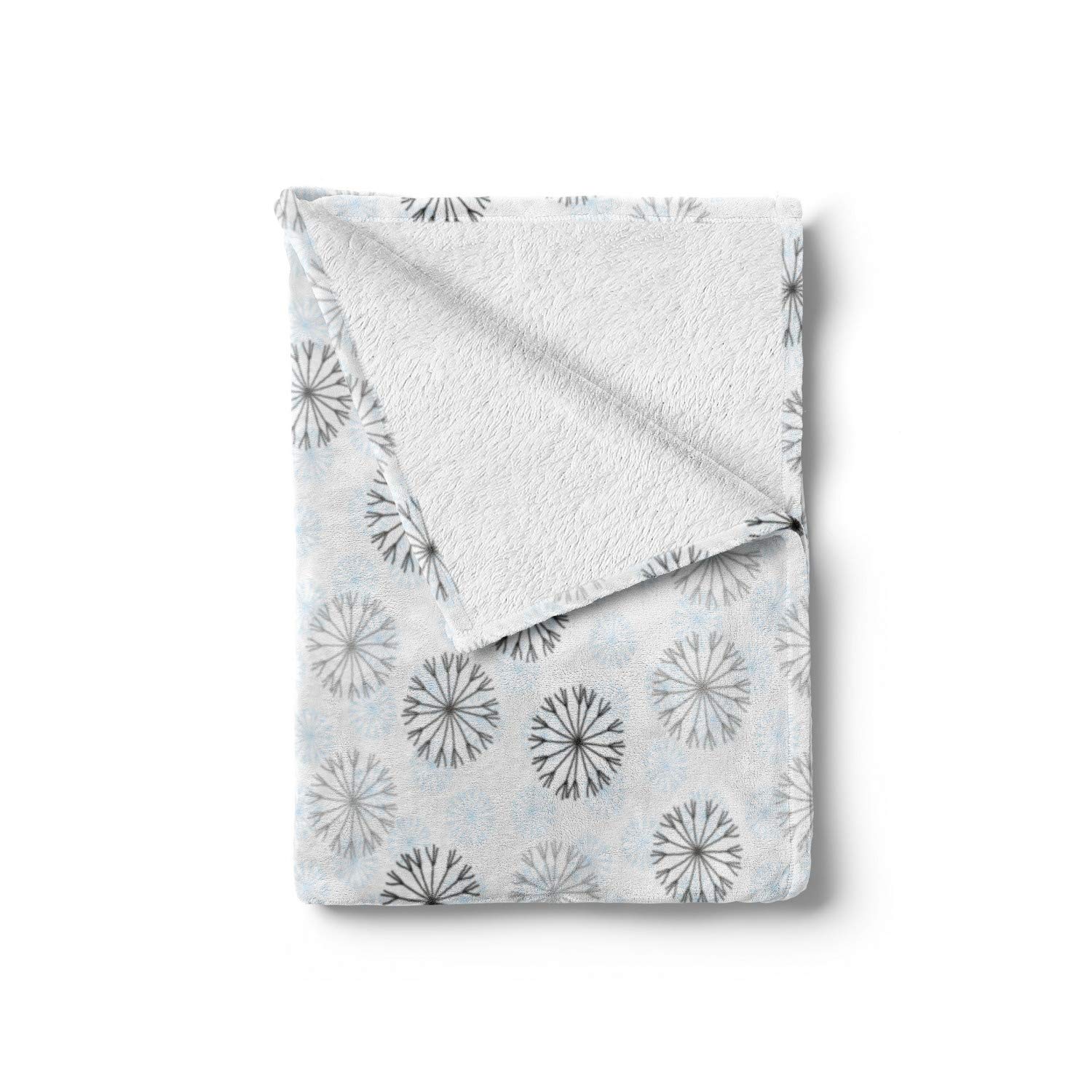 Ambesonne Winter Flannel Fleece Throw Blanket - 50