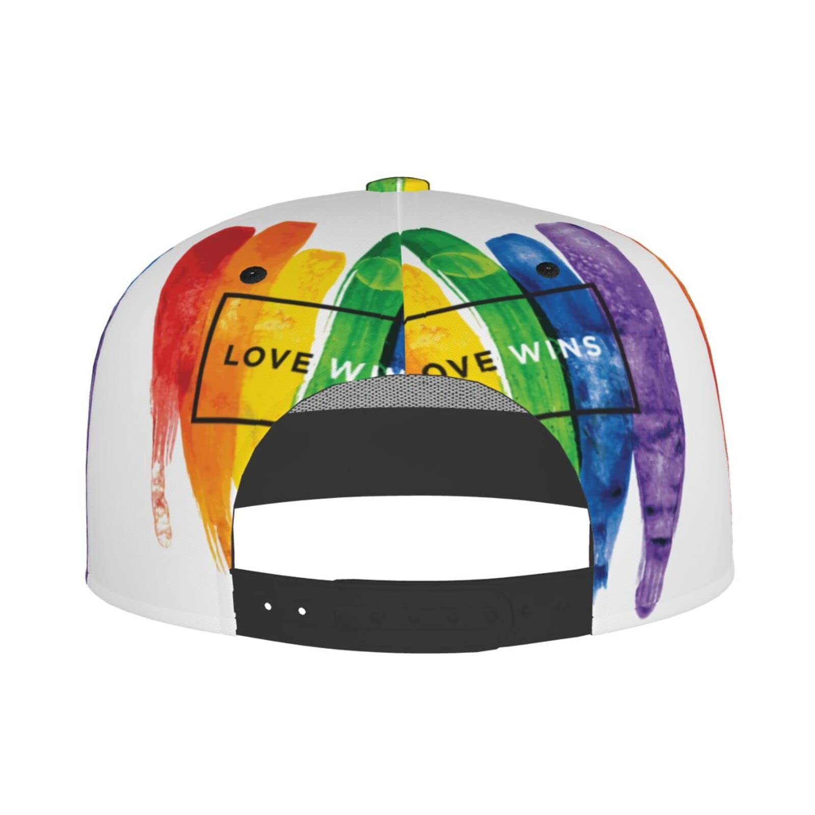 Rainbow LGBT Gay Pride Baseball Cap - Adjustable Trucker Hat with Funny LGBT Print for Men & Women | Perfect for Pride Parades, Festivals & LGBTQ+ Events