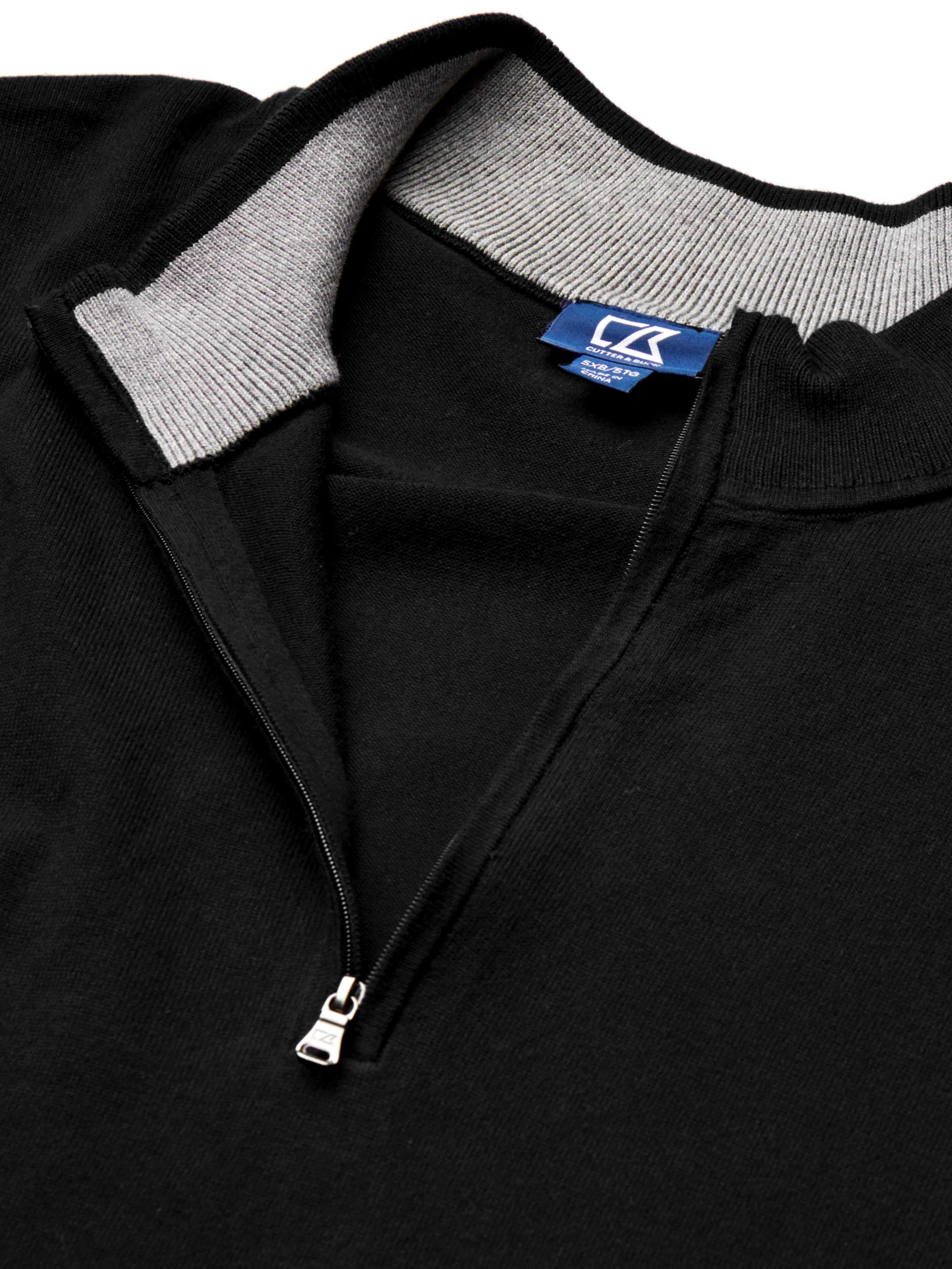 Cutter & Buck Men's Big & Tall Machine Washable Lakemont Half-Zip Sweater | Comfortable Pullover for Casual Wear & Outdoor Activities | Perfect for Work, Travel & Relaxation