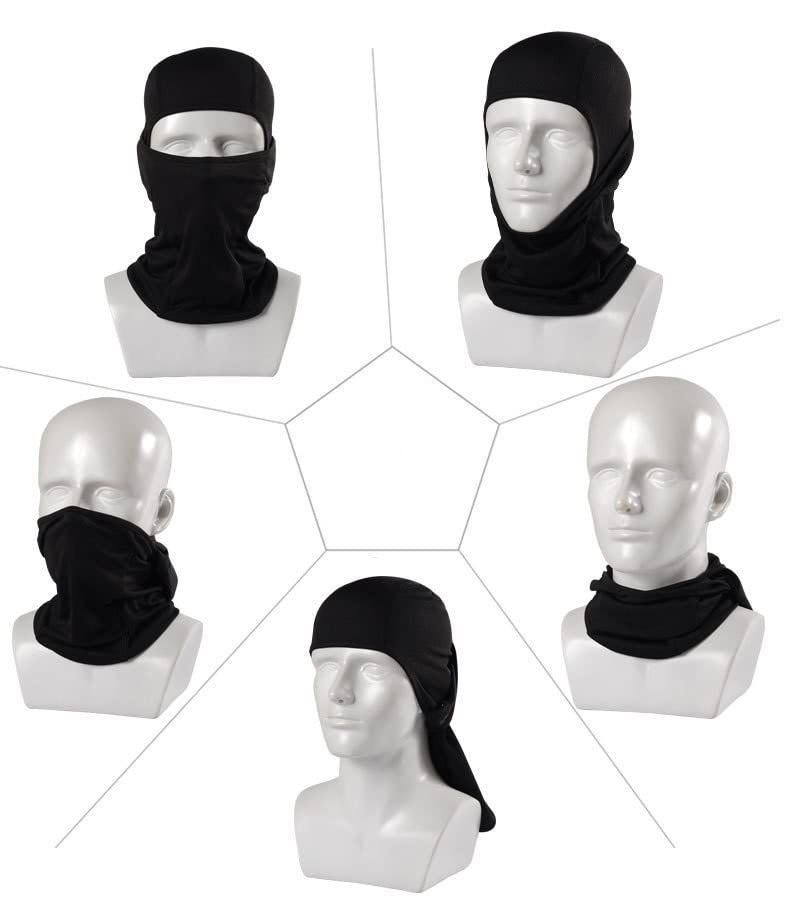 Ligart Balaclava Ski Mask - UV Protection, Lightweight Full Face Cover for Motorcycle, Running, Riding & Climbing - Ideal for Outdoor Sports & Winter Activities