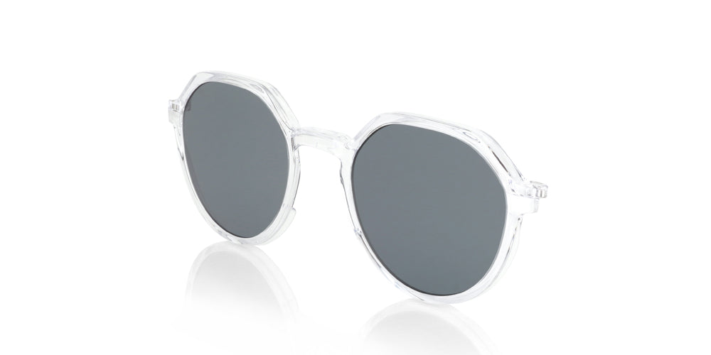 JINS x Snow Peak JINS Switch Titanium 017 00 Sunglasses - Lightweight Titanium Frame for Outdoor Adventures, Hiking & Travel