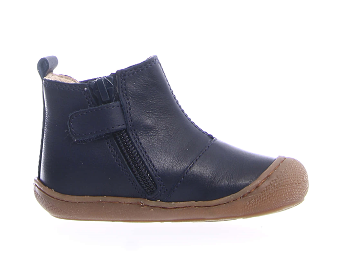 Naturino Kids Sally Slip-On Shoes for Girls & Boys - Comfortable Navy Blue School & Casual Shoes for Everyday Wear