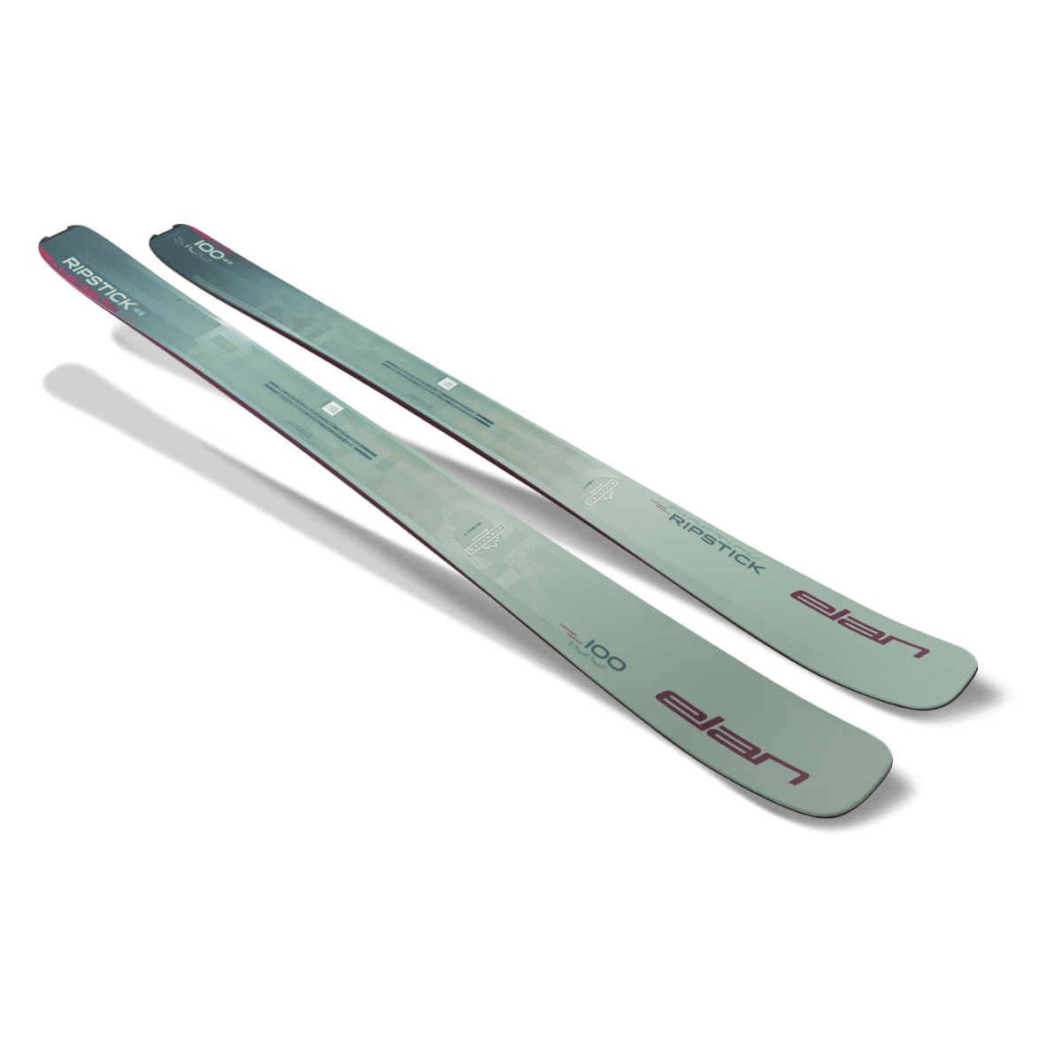 Elan Ripstick 100 W Skis 2026 - Women's All-Mountain Skis for Powder & Groomed Runs - Perfect for Freeride & Resort Skiing
