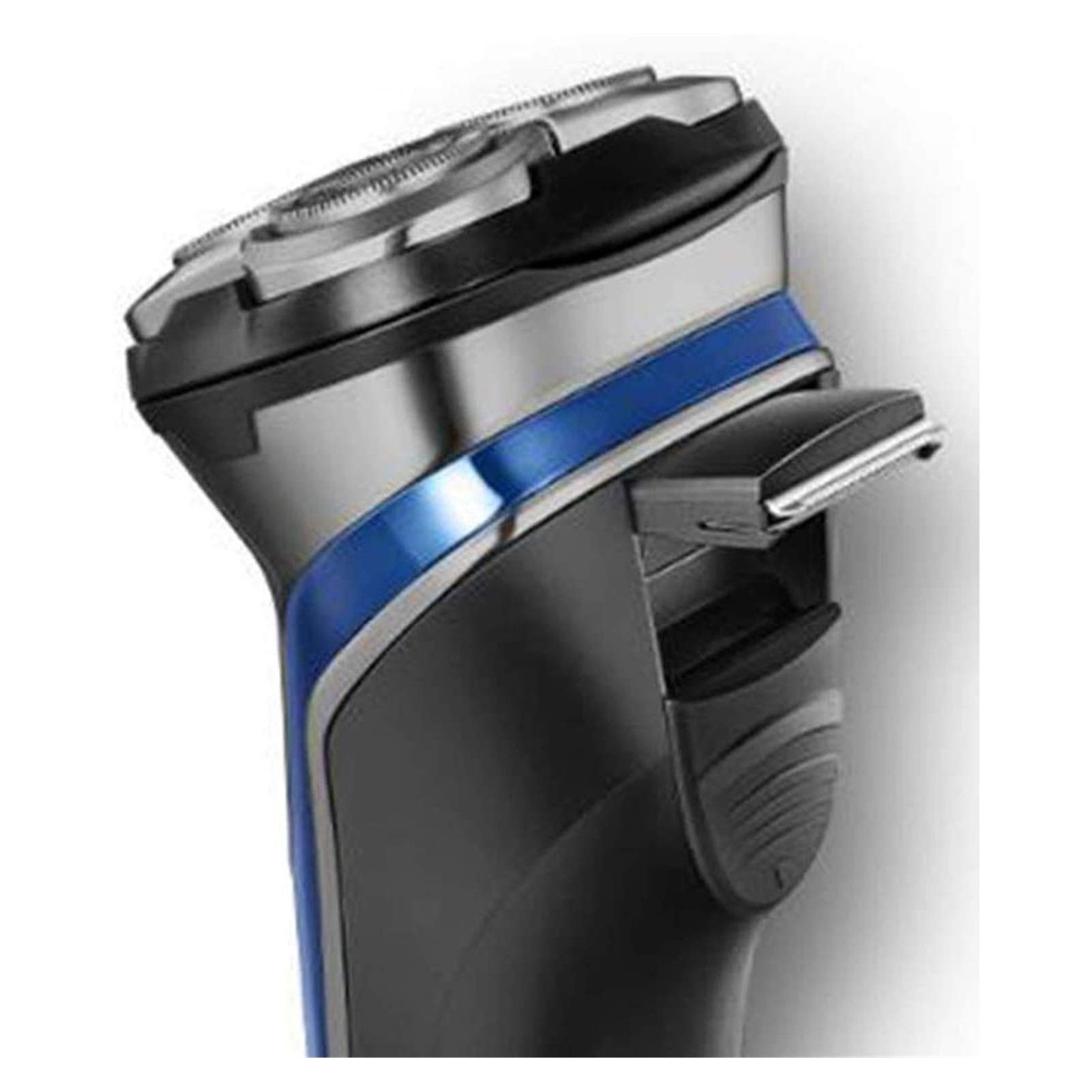 HHWKSJ Rechargeable Electric Razor for Men - 100% Waterproof Wet & Dry Rotary Shaver with Pop-up Trimmer & LED Display - Perfect for Travel, Gym & Daily Shaving