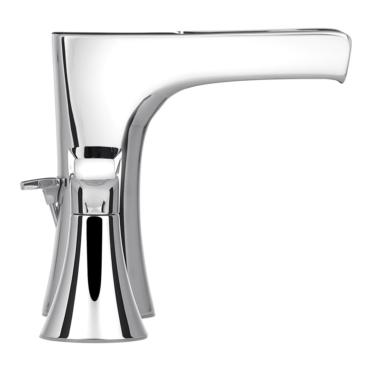 Pfister LG49-MF1K Brushed Nickel Single Handle Bathroom Faucet - Modern Waterfall Spout for Vanity Sink, Easy Installation, Durable Finish - Perfect for Home Bathroom Renovation and Guest Bathroom Upgrade